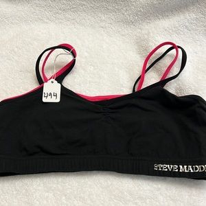 NWOT STEVE MADDEN ONE SIZE SPORTS BRA